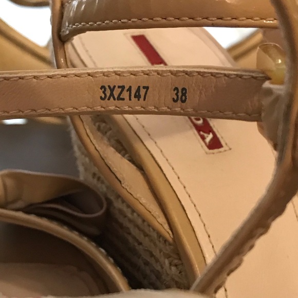 Prada Bow Wedges - Nude - Picture 5 of 8